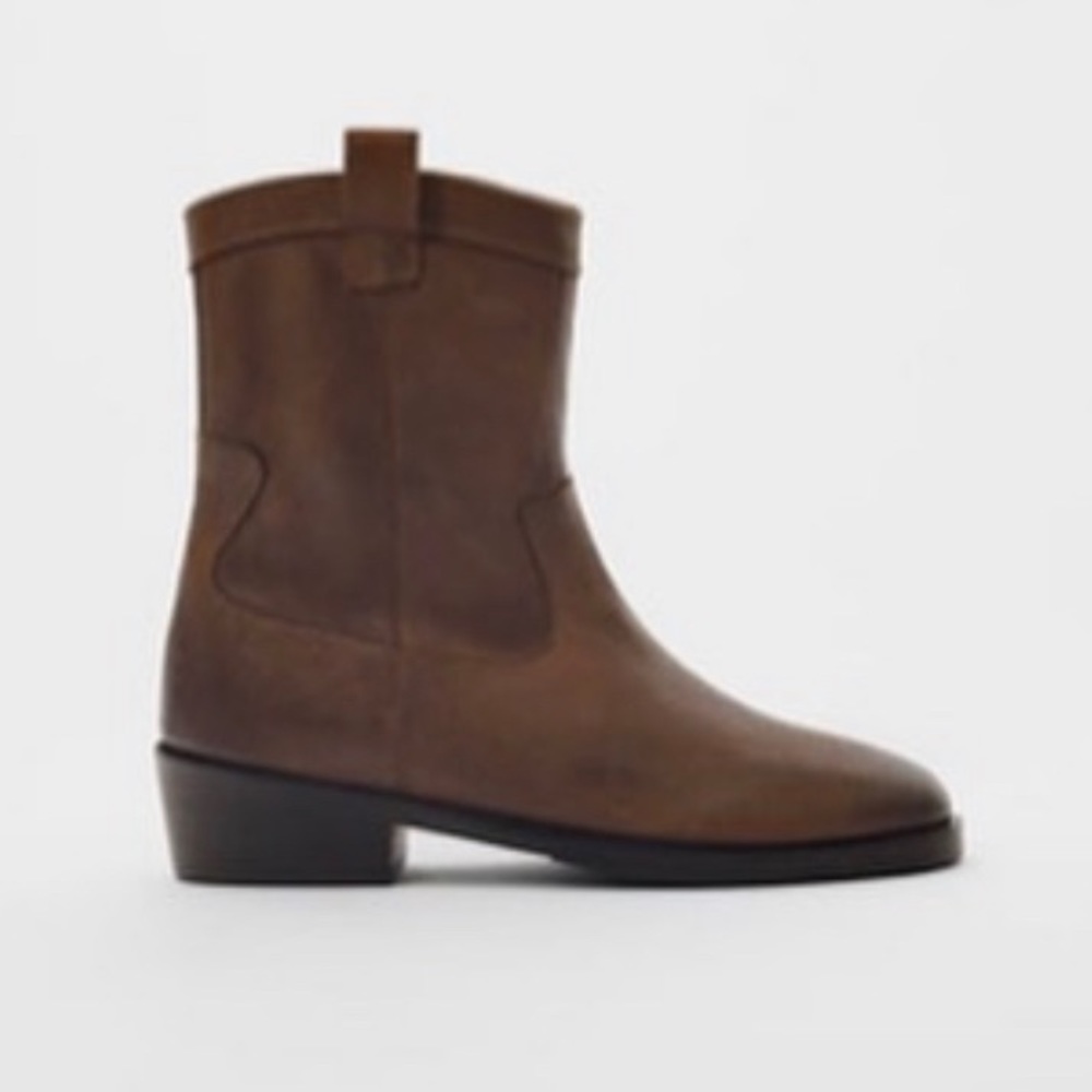 Zara cowboy boots